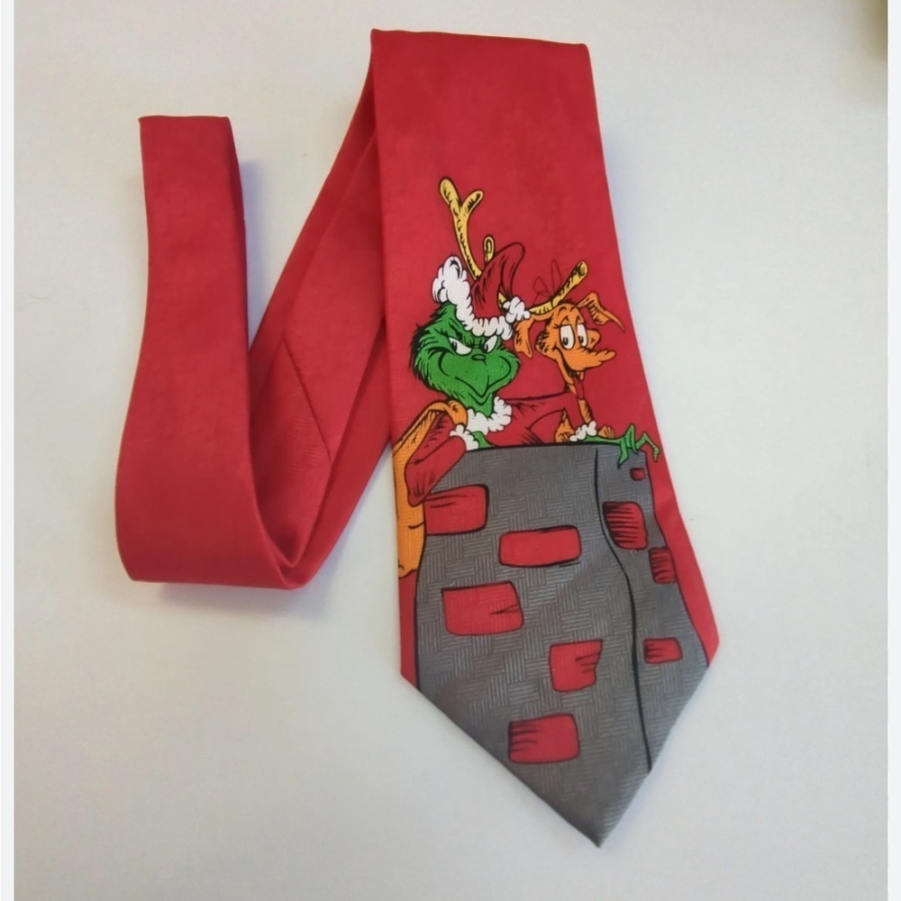 Dr. Seuss the Grinch Christmas Vintage Necktie tie